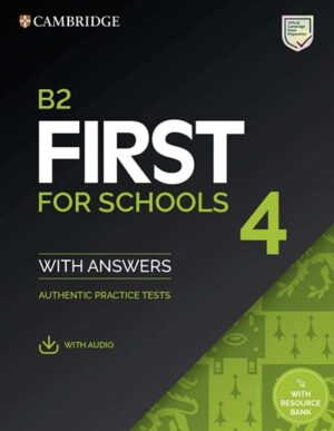 [COMBO] B2 First for Schools 4 With Answers – High Quality PDF, Resources