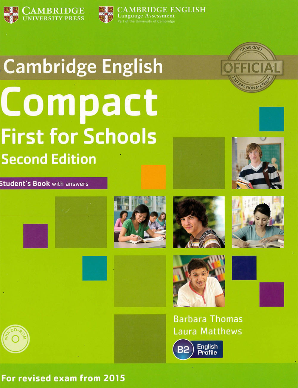 Compact First for Schools B2 2ed Student's Book with answers