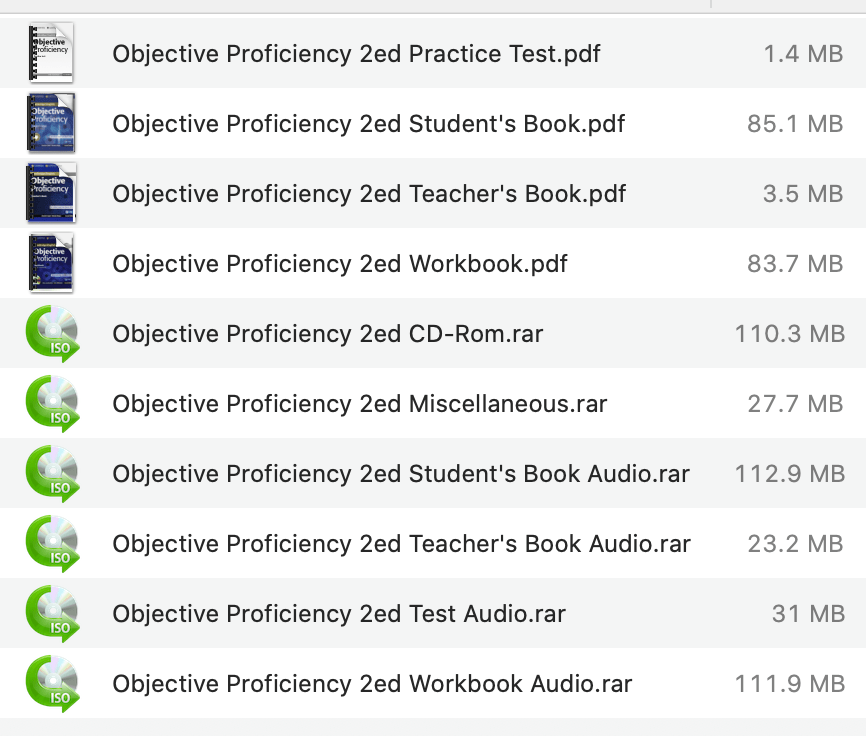 Download Cambridge Objective Proficiency Second Edition full