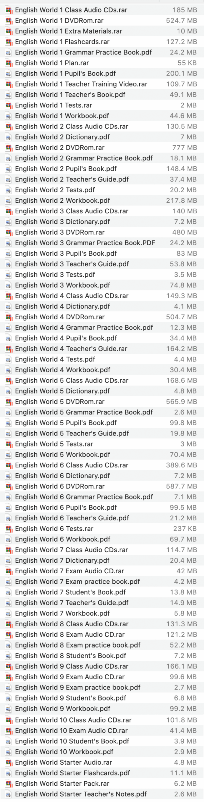 Download Ebook English World Full Pdf Audio