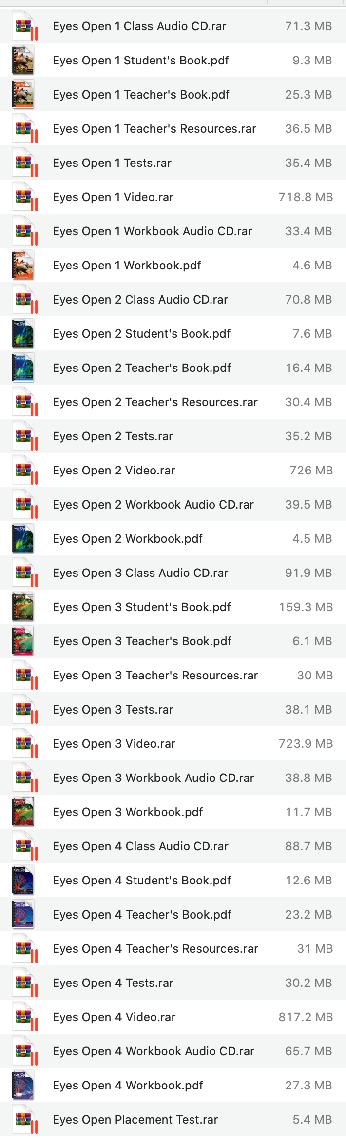 Download Ebook Eyes Open 1,2,3,4 Cambridge [Pdf Audio] Full