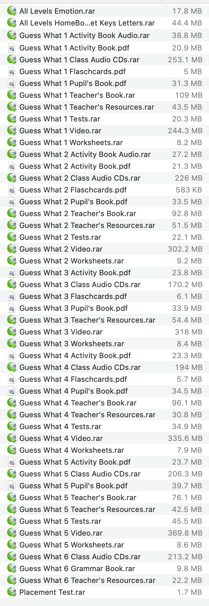 Download Ebook Guess What (6 Levels) Pdf Audio Video