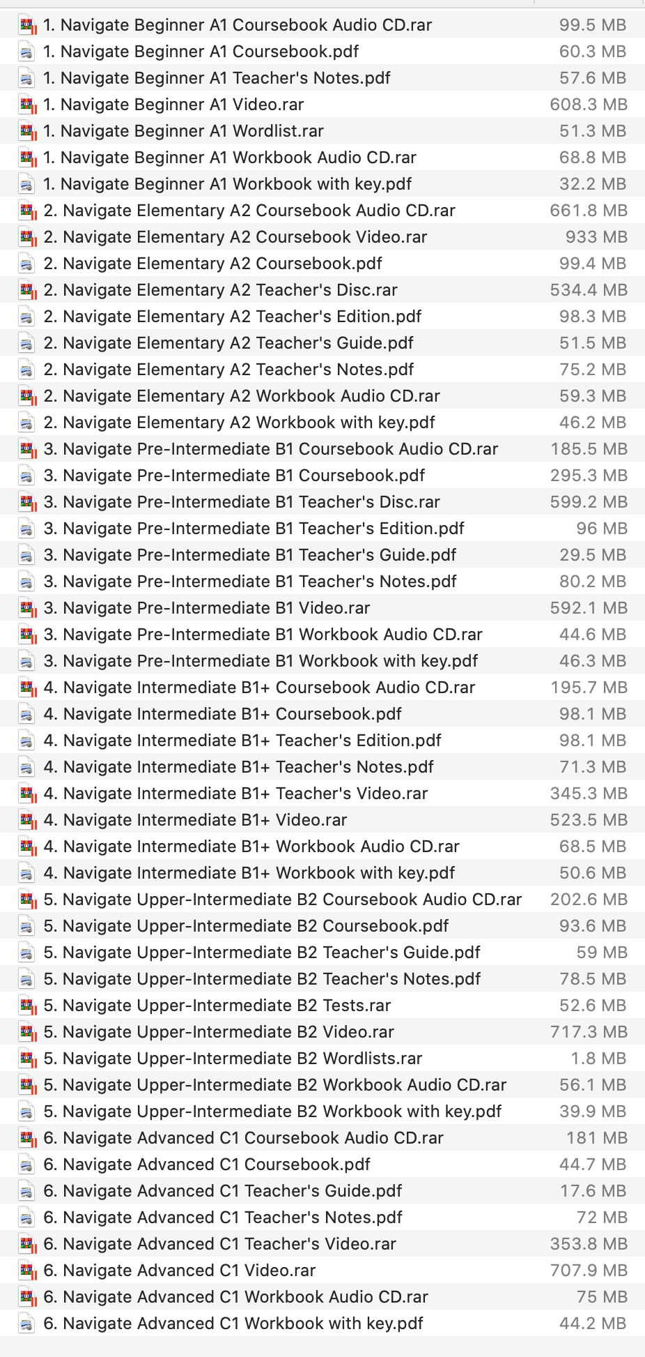 Download Ebook Navigate A1 A2 B1 B1+ B2 C1 Pdf Audio Video