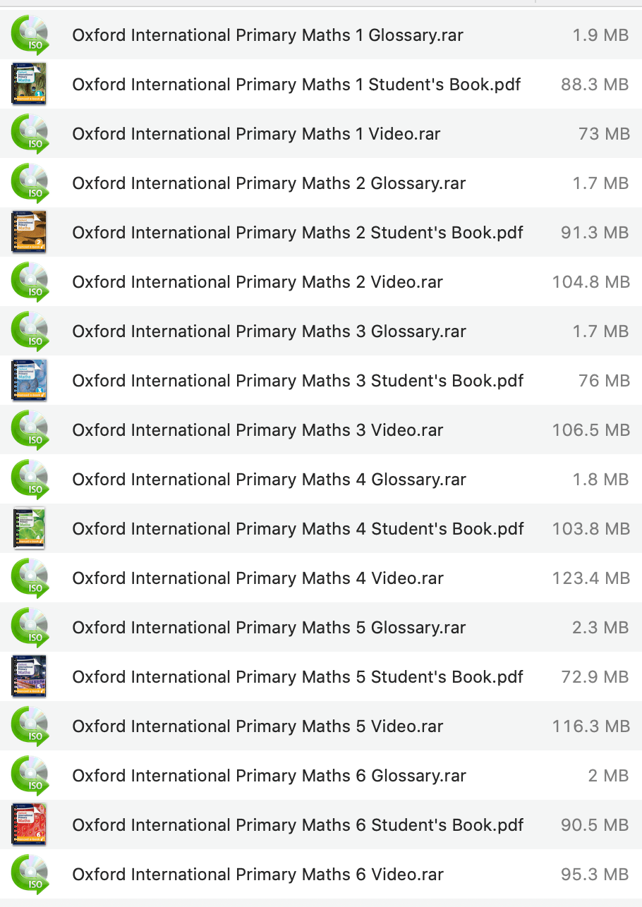 Download Ebook Oxford International Primary Maths (6 Levels) 2016
