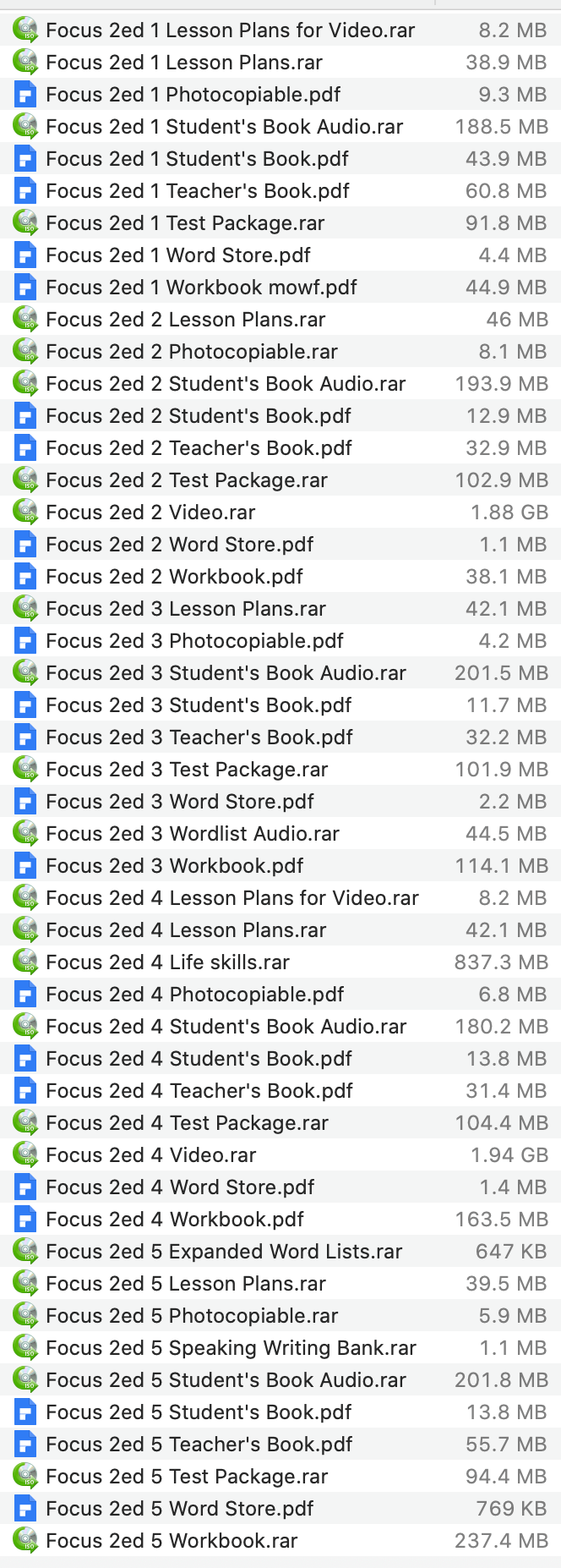 Download Ebook Pearson Focus Second Edition (5 Levels)