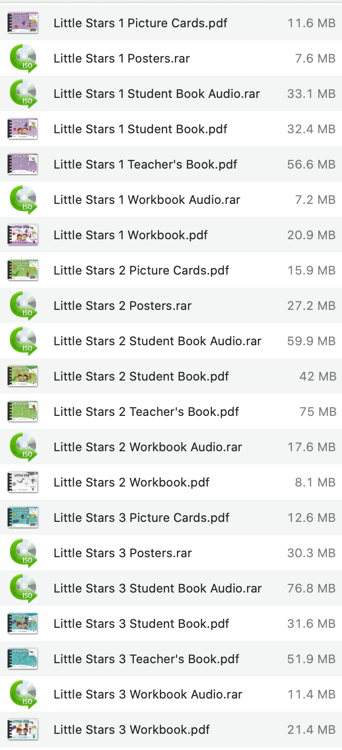 Download Ebook Pearson Little Stars Pdf Audio 2020