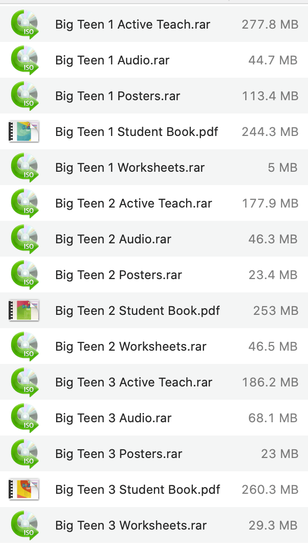 Download Pearson Big Teen (3 Levels) Pdf Audio Active Teach