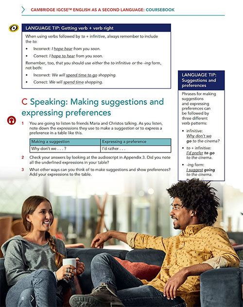 Download ebook Cambridge IGCSE English as a Second Language Sixth edition Coursebook