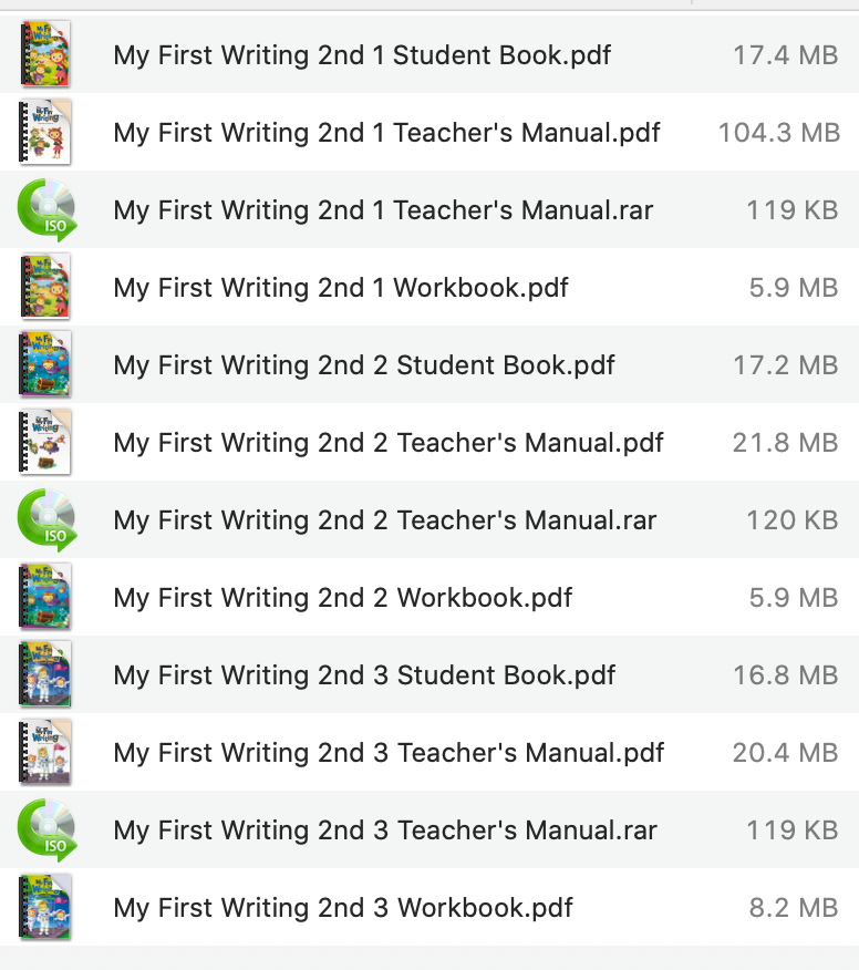 Download ebook My First Writing 2nd Edition pdf full