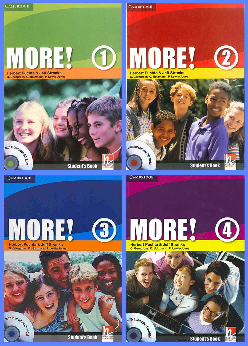 Ebook Cambridge More 1st Edition (4 Levels) pdf audio video