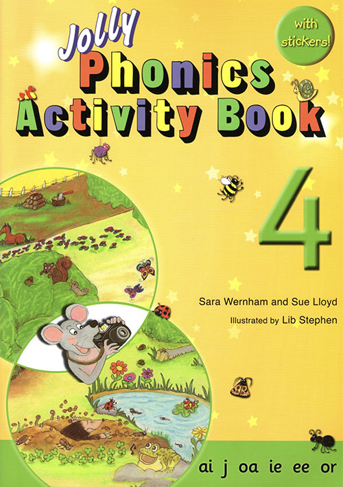 Jolly Phonics Activity Book 4