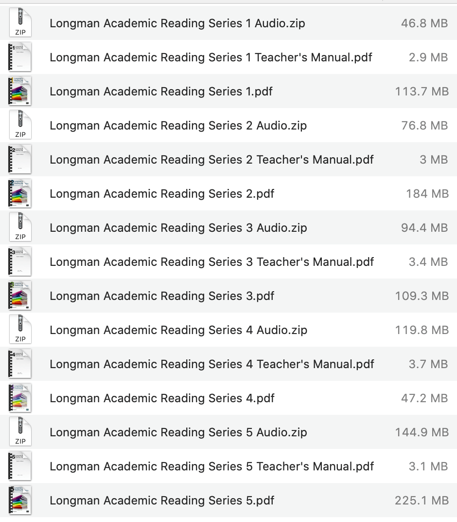 Longman Academic Reading Series